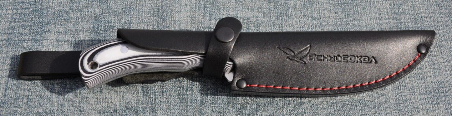Elmax ROSTFREI Full Tang Jagdmesser Yasniy Sokol Handarbeit
