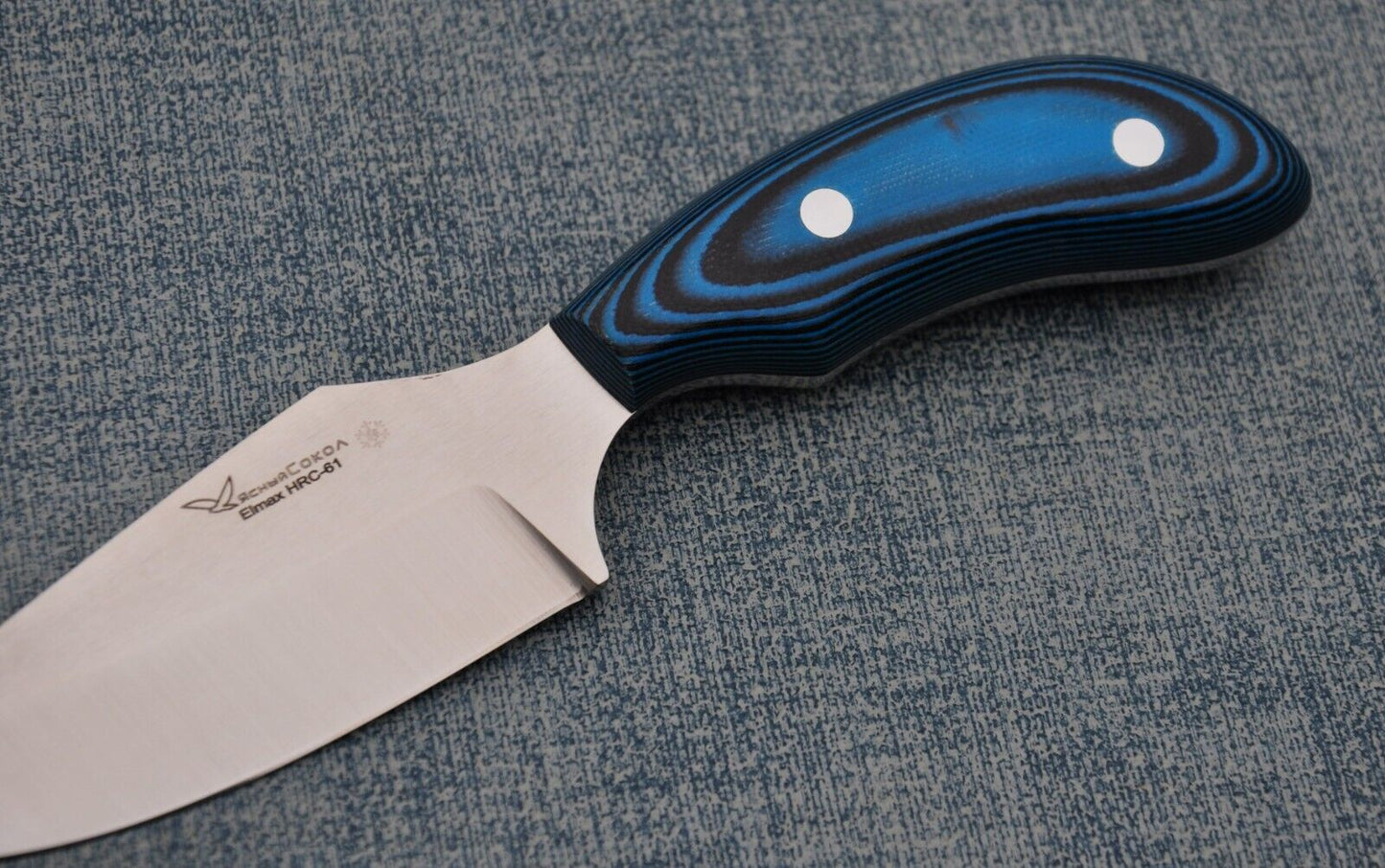 Elmax ROSTFREI Full Tang Jagdmesser Yasniy Sokol Handarbeit