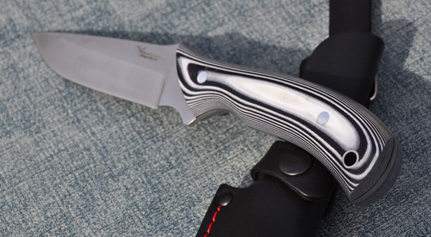 Elmax ROSTFREI Full Tang Jagdmesser Yasniy Sokol Handarbeit