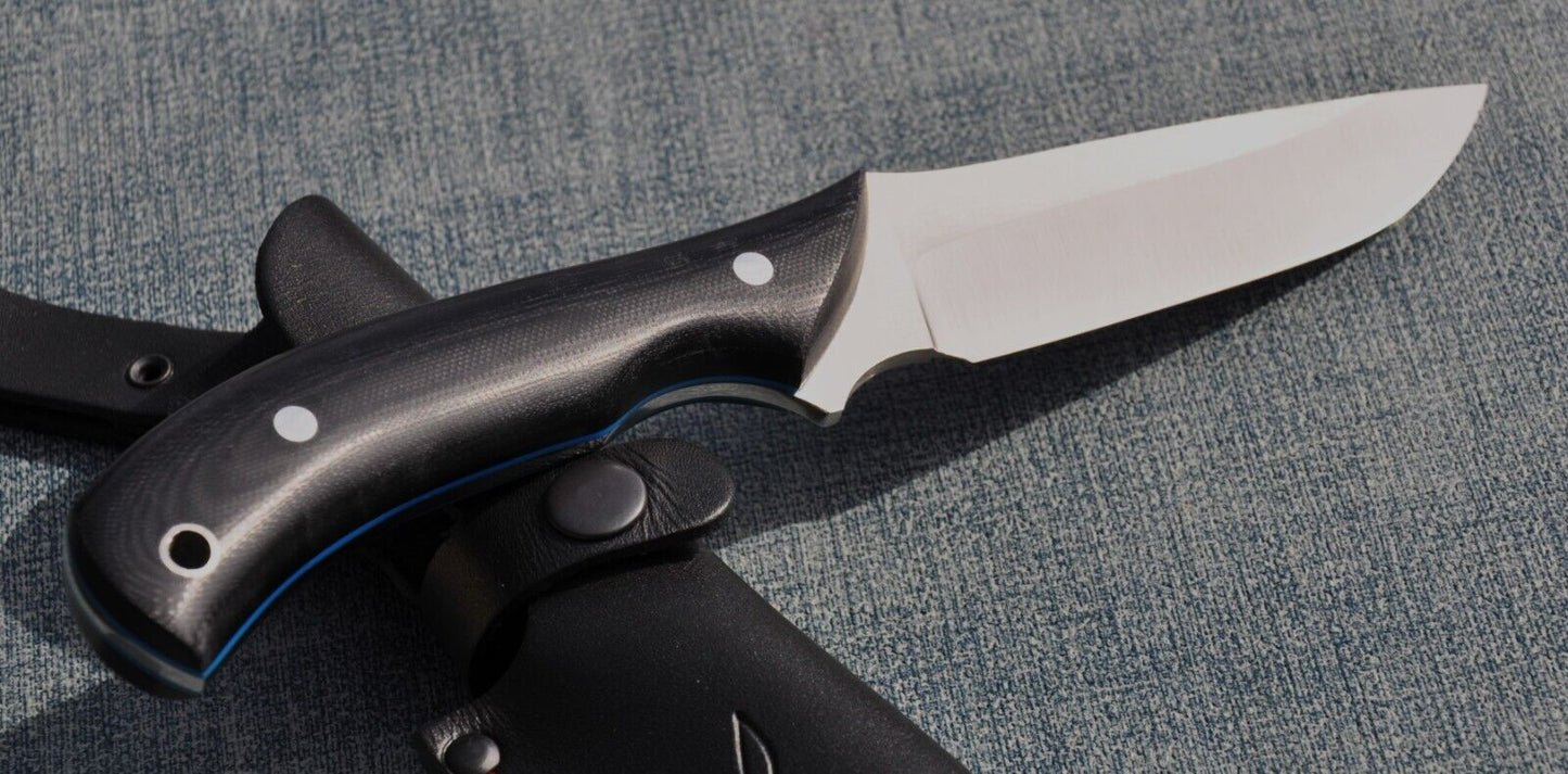 M390 Stahl Full Tang Outdoor Jagdmesser Yasniy Sokol Handarbeit