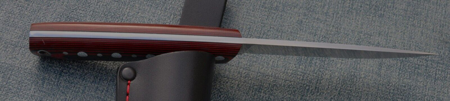 H12MF Full Tang Outdoor Jagdmesser Yasniy Sokol Handarbeit