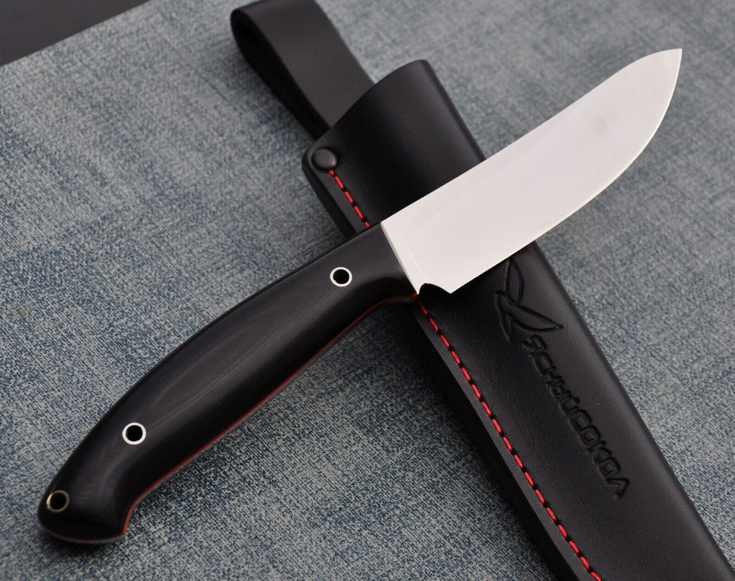 H12MF Full Tang Outdoor Jagd Messer Yasniy Sokol Handarbeit HRC 61 Лесник