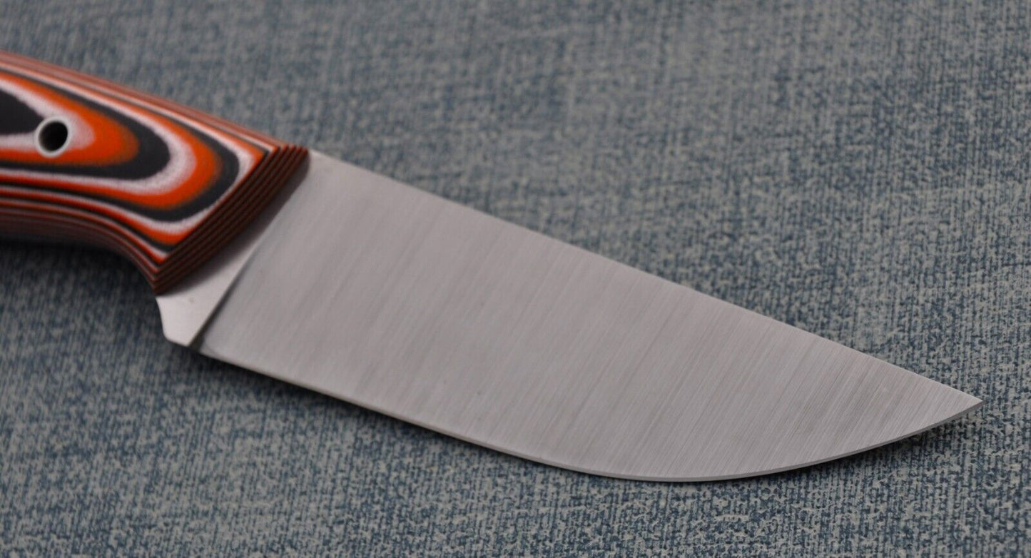 M390 Stahl Full Tang Outdoor Jagdmesser Yasniy Sokol Handarbeit
