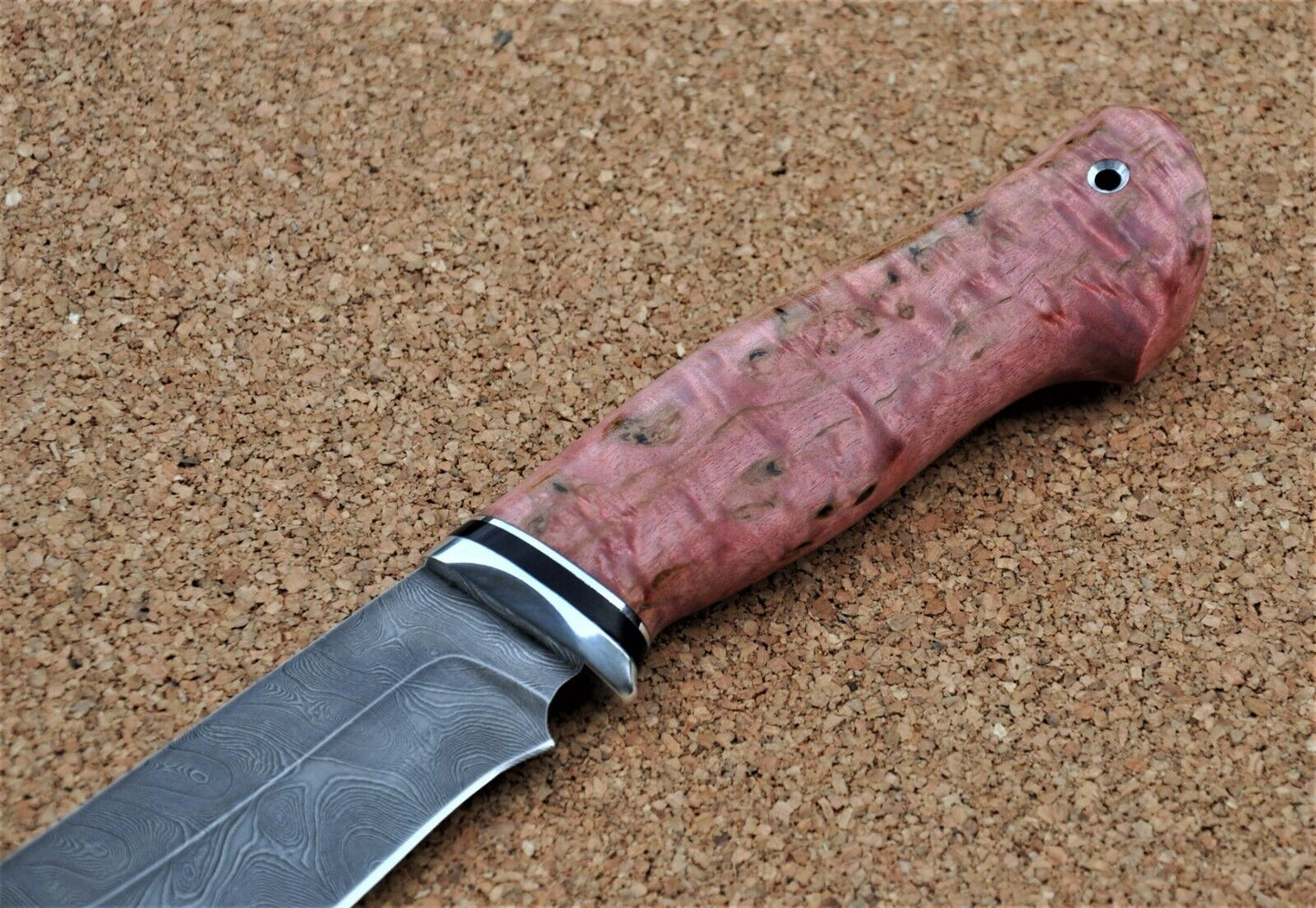 Damaszener Stahl Outdoor Jagd Damast Messer Nazarov Knives Handarbeit HRC62