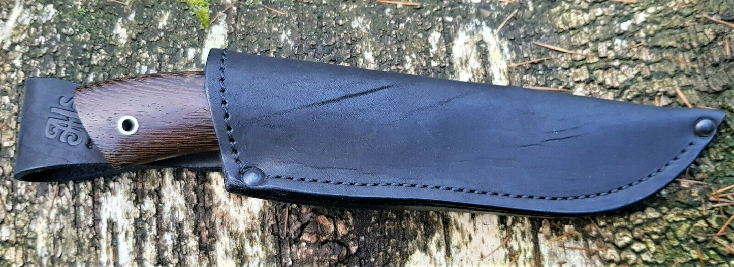 A.Marushin Outdoor Jagdmesser Damaszener Stahl Handarbeit