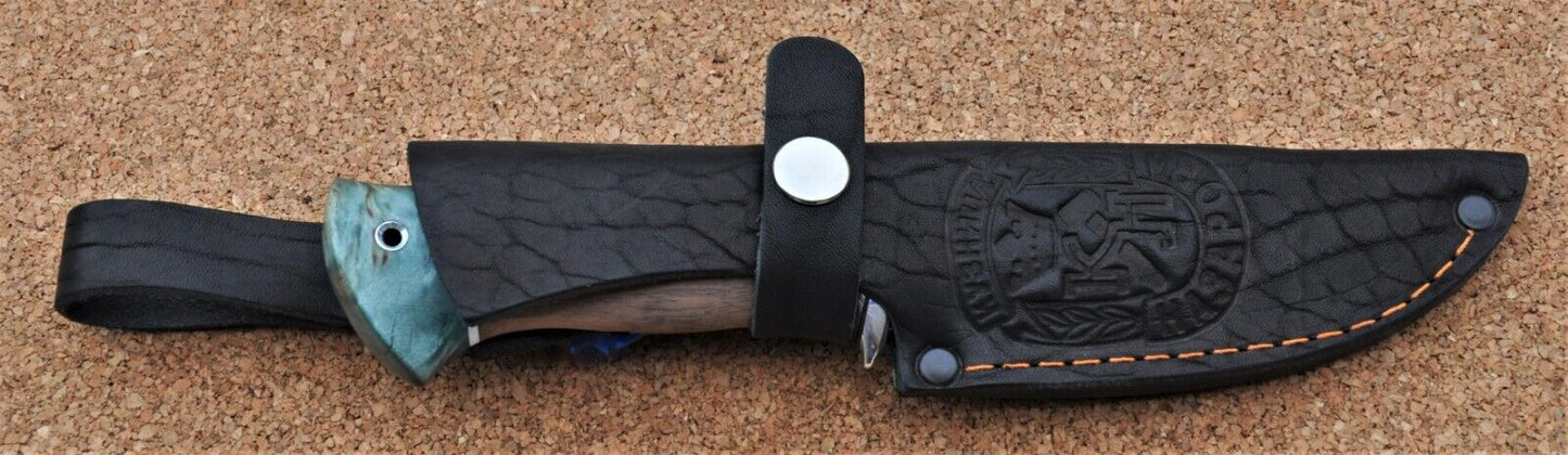 Damaszener Stahl Outdoor Jagd Damast Messer Nazarov Knives Handarbeit HRC62