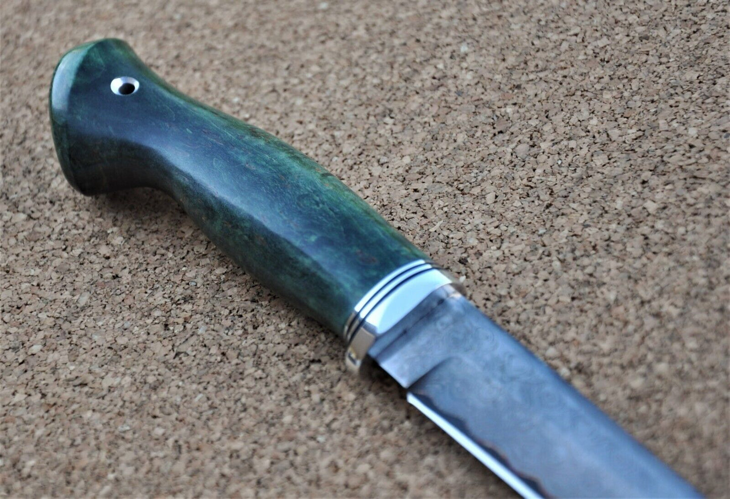 Nazarov Knives Russland Mosaik Damast Stahl Outdoor JagdMesser Handarbeit HRC62
