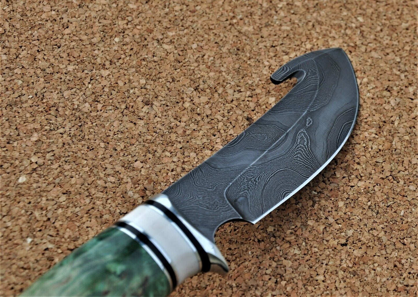 Damaszener Stahl Outdoor Jagd Damast Messer Nazarov Knives Handarbeit HRC62