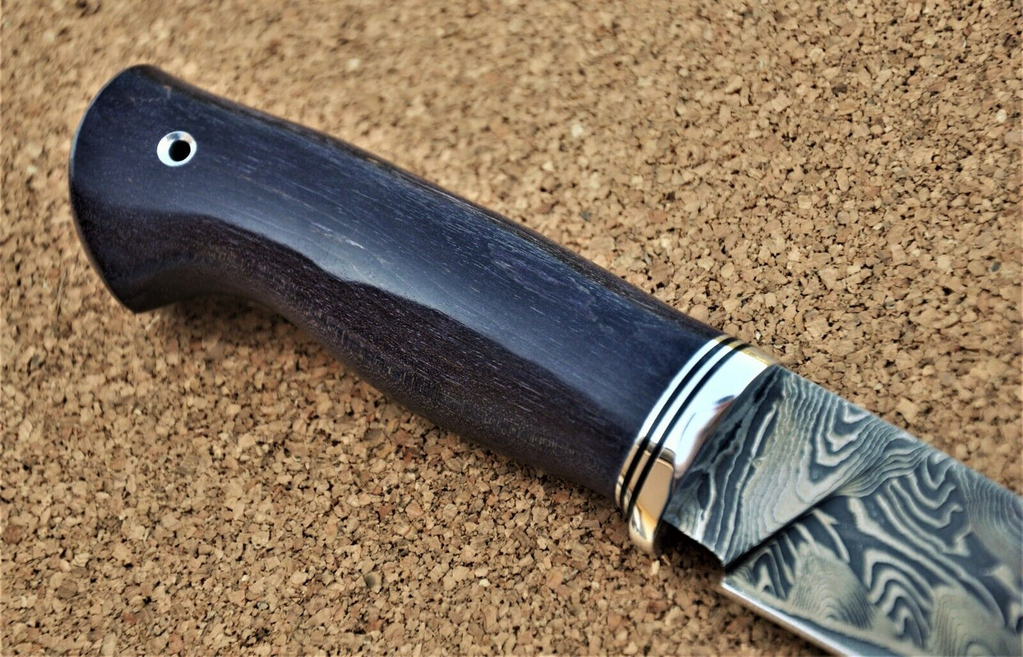 Nazarov Knives Russland Mosaik Damast Stahl Outdoor JagdMesser Handarbeit HRC62