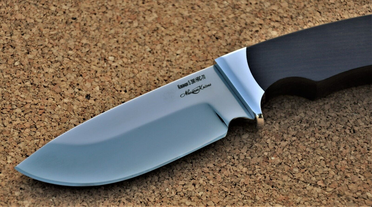 S390 Stahl ROSTFREI Outdoor Messer Nazarov Knives Handarbeit HRC70 Морпех