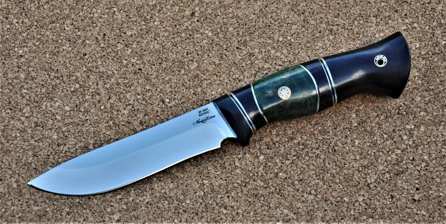M390 Stahl ROSTFREI Outdoor JagdMesser Nazarov Knives Handarbeit HRC62 Ангара