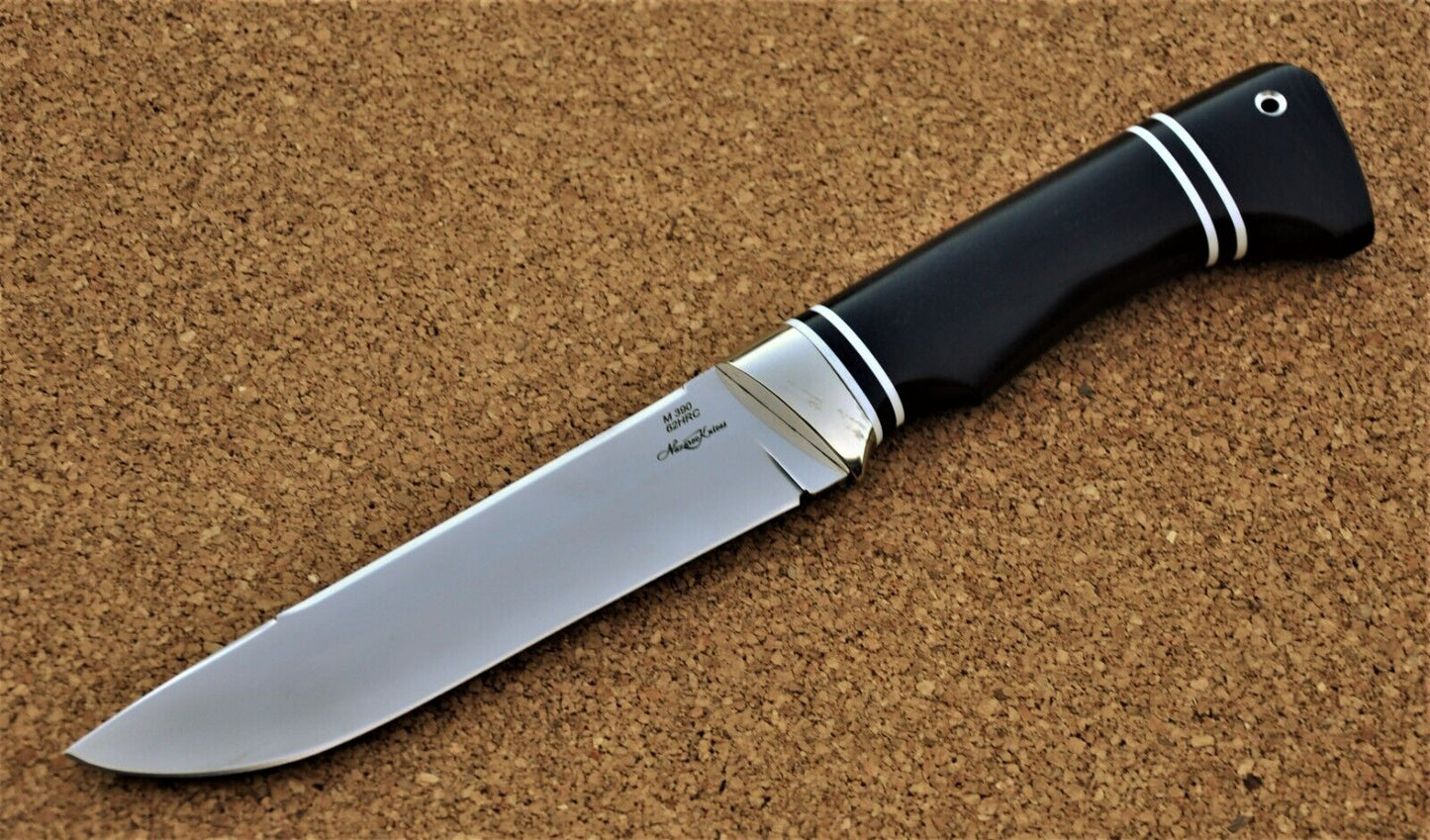 M390 Stahl ROSTFREI Outdoor Jagd Messer Nazarov Knives Handarbeit HRC62 Вепрь