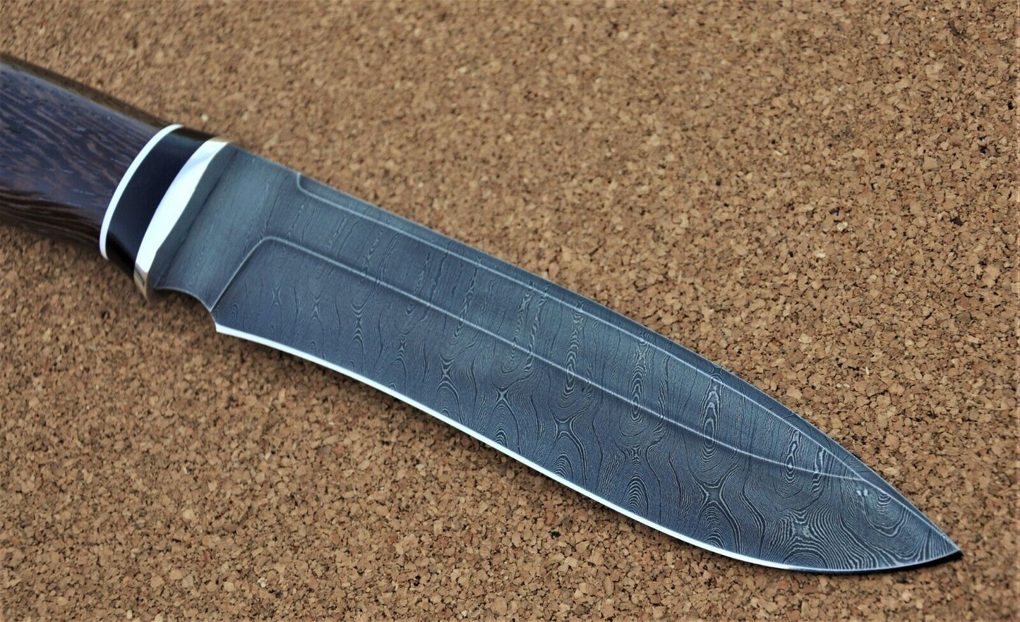 Damaszener Stahl Outdoor Jagdmesser Nazarov Knives Handarbeit
