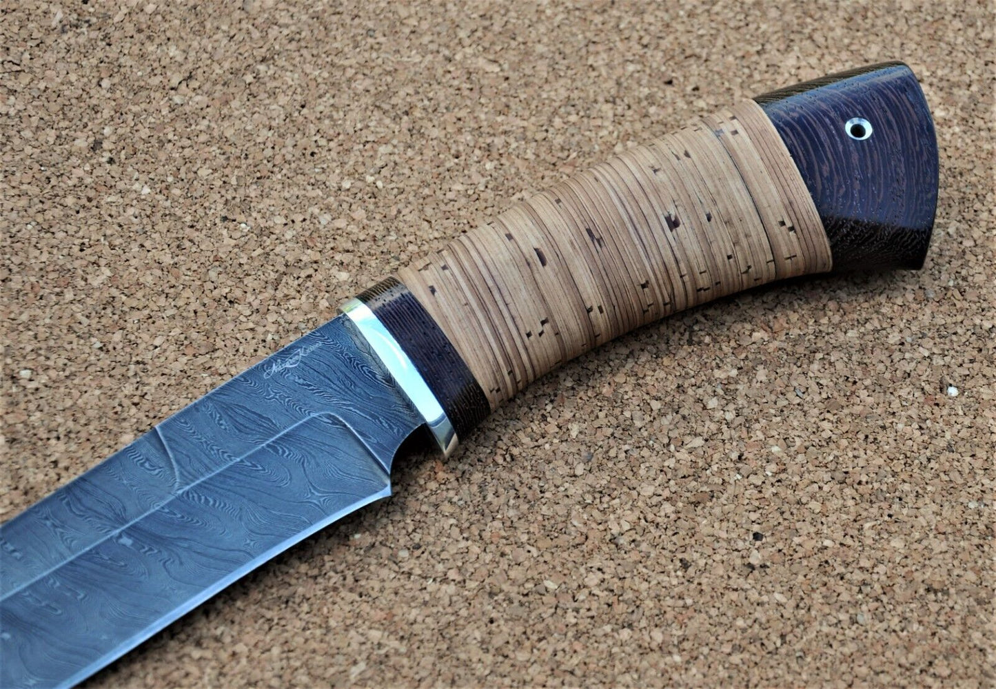 Damaszener Stahl Outdoor Jagd Messer Nazarov Knives Handarbeit HRC62 Катран