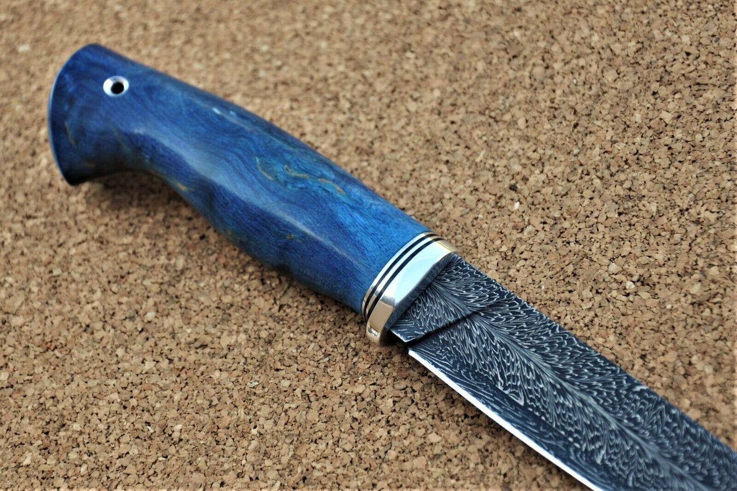 Nazarov Knives Russland Mosaik Damast Stahl Outdoor JagdMesser Handarbeit HRC62