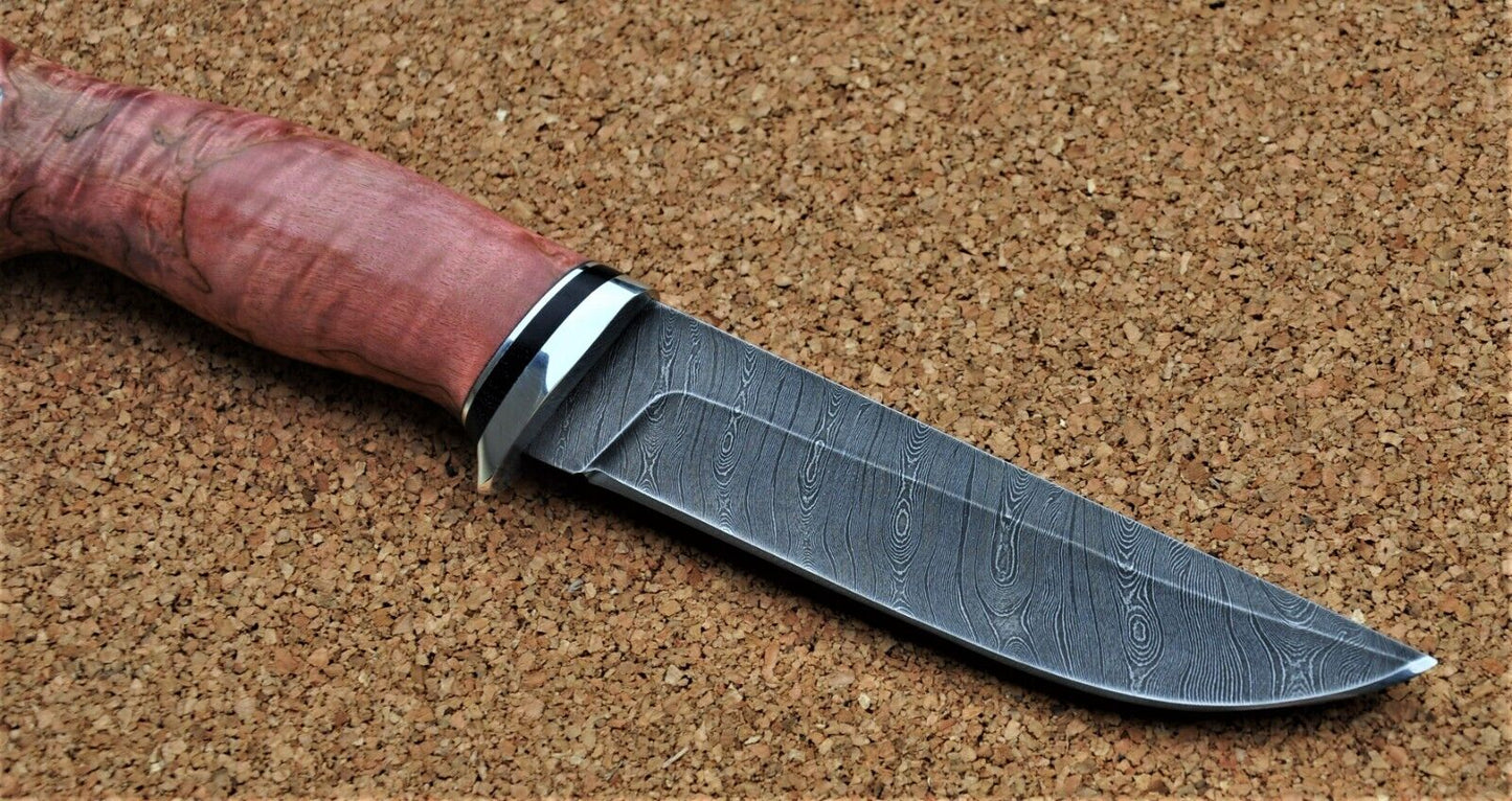 Damaszener Stahl Outdoor Jagd Damast Messer Nazarov Knives Handarbeit HRC62