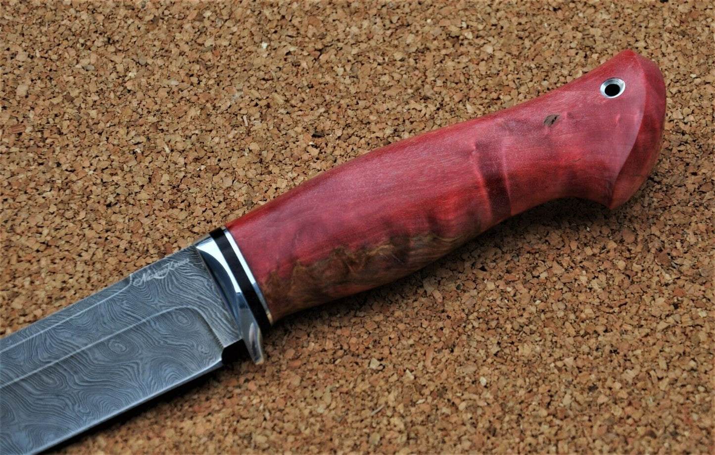 Damaszener Stahl Outdoor Jagd Damast Messer Nazarov Knives Handarbeit HRC62