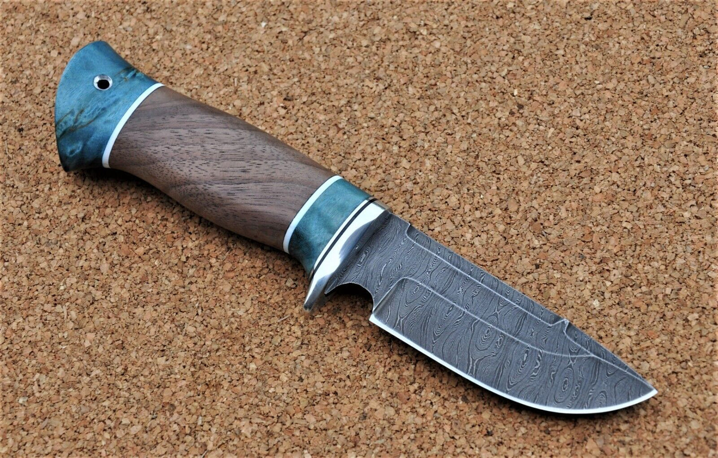 Damaszener Stahl Outdoor Jagd Damast Messer Nazarov Knives Handarbeit HRC62