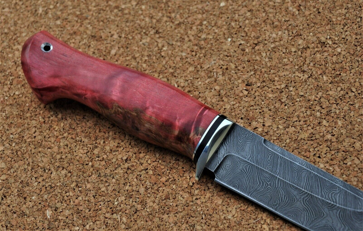Damaszener Stahl Outdoor Jagd Damast Messer Nazarov Knives Handarbeit HRC62