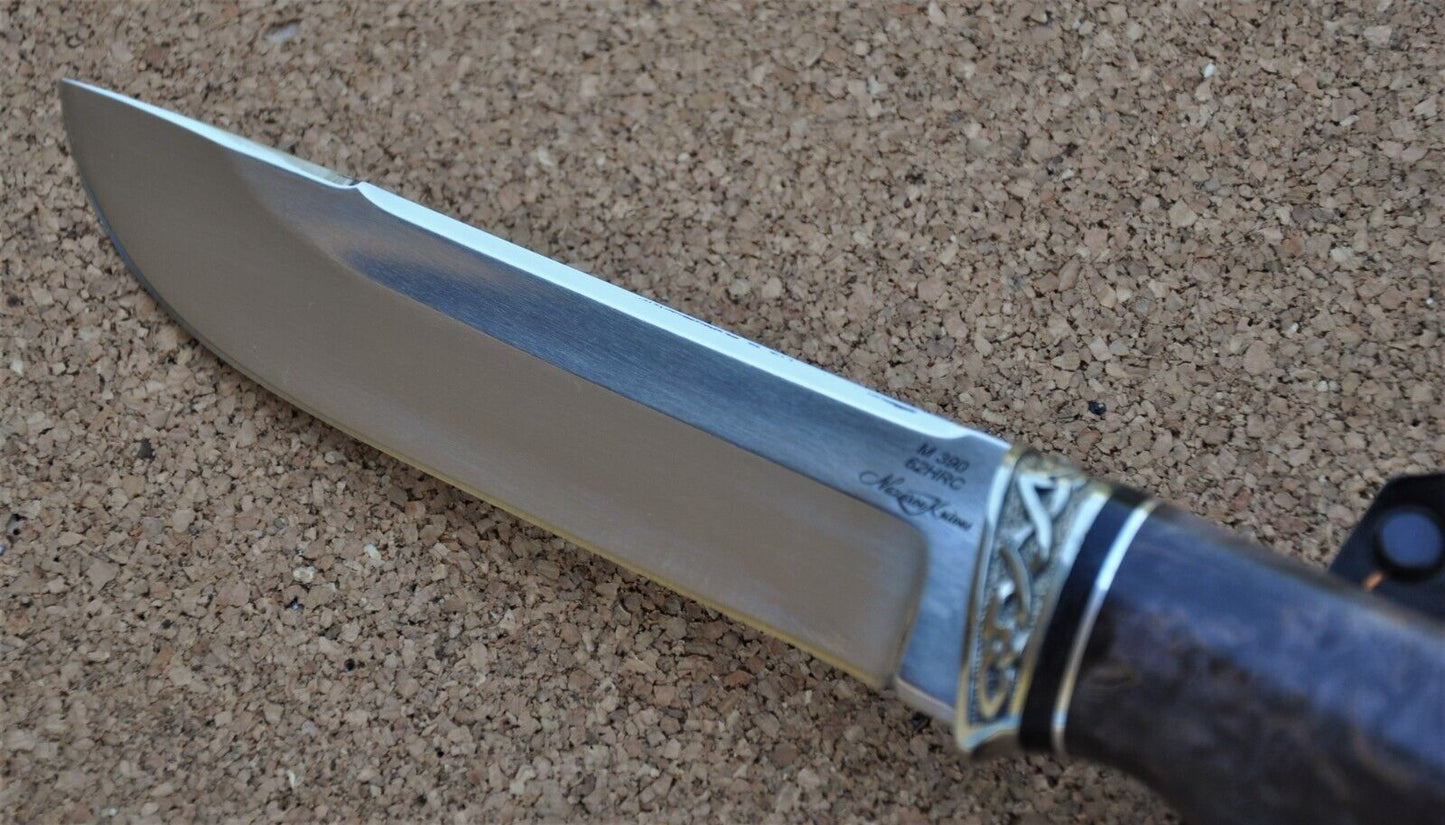 M390 Stahl ROSTFREI Outdoor Messer Nazarov Knives Handarbeit HRC62 Вепрь