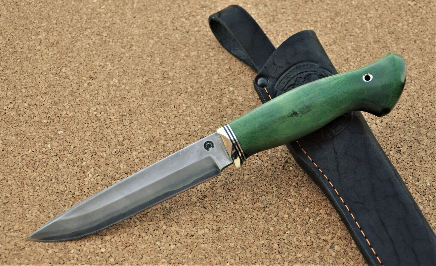 Nazarov Knives Russland San Mai Technik Outdoor JagdMesser Handarbeit HRC62