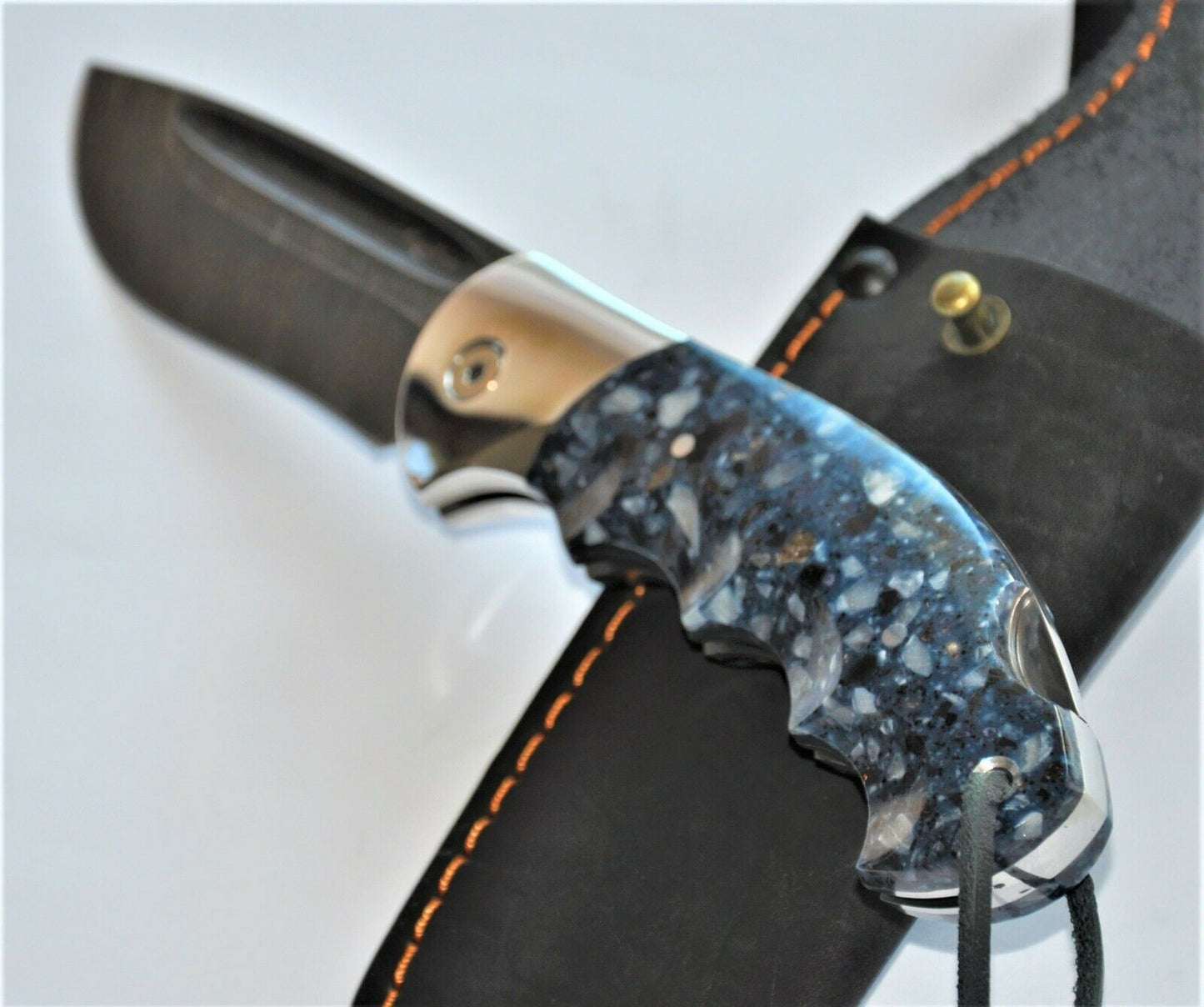 Nazarov Knives Russland Damast Stahl Outdoor Klappmesser Handarbeit