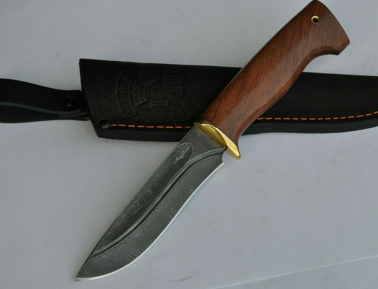 Nazarov Knives Damaszener Stahl Outdoor Jagdmesser