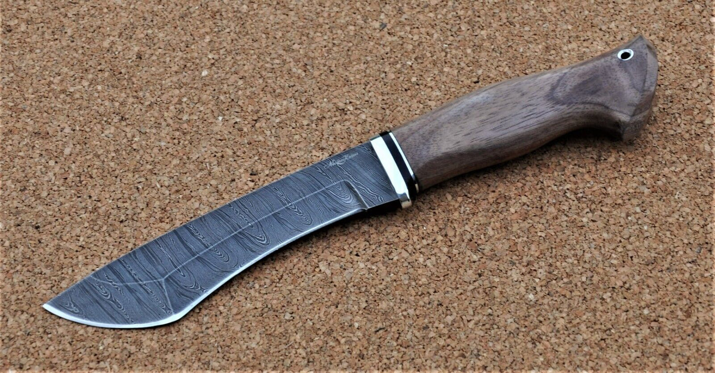 Damaszener Stahl Outdoor Jagd Damast Messer Nazarov Knives Handarbeit HRC62