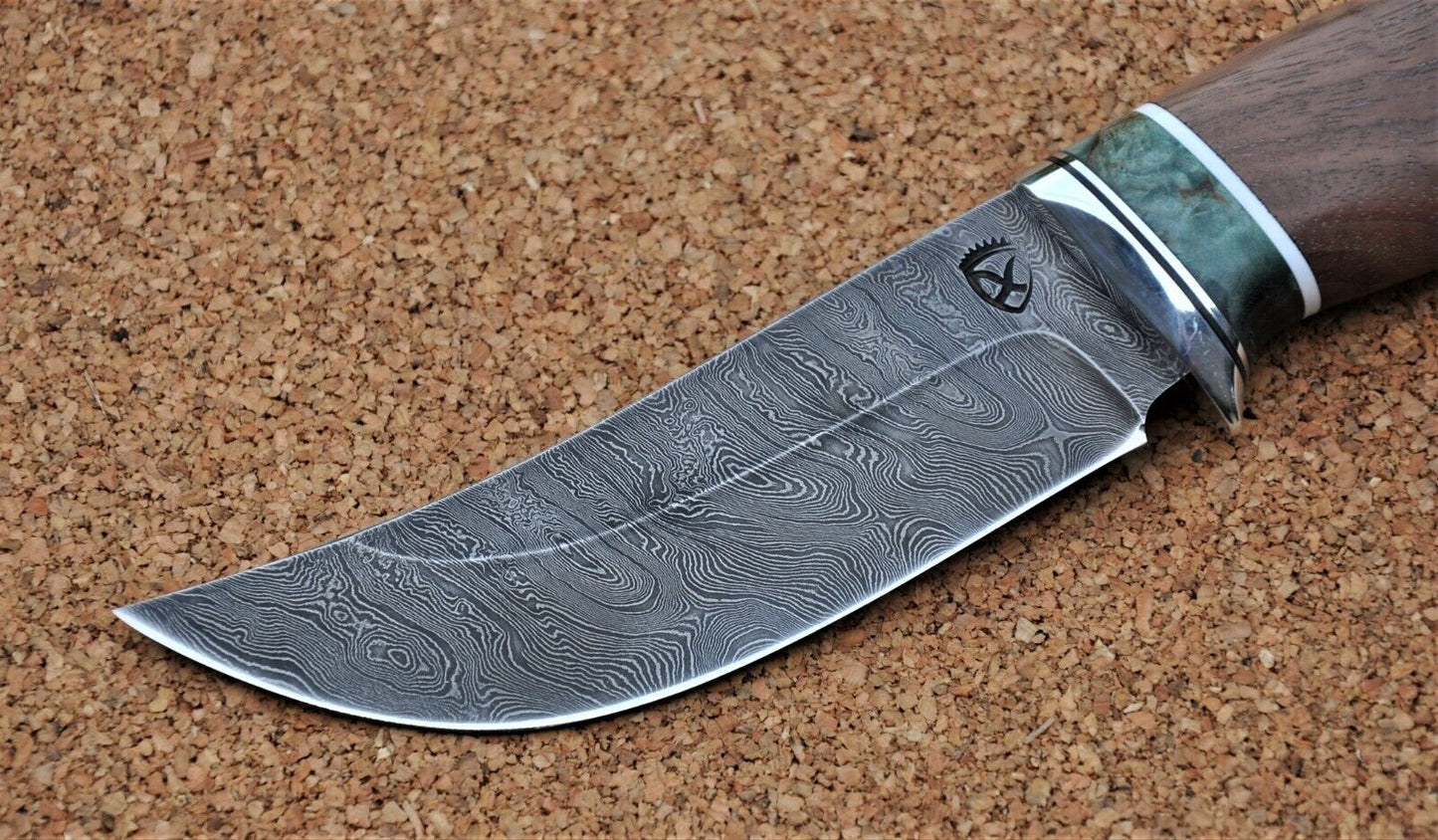 Damaszener Stahl Outdoor Jagd Damast Messer Nazarov Knives Handarbeit HRC62