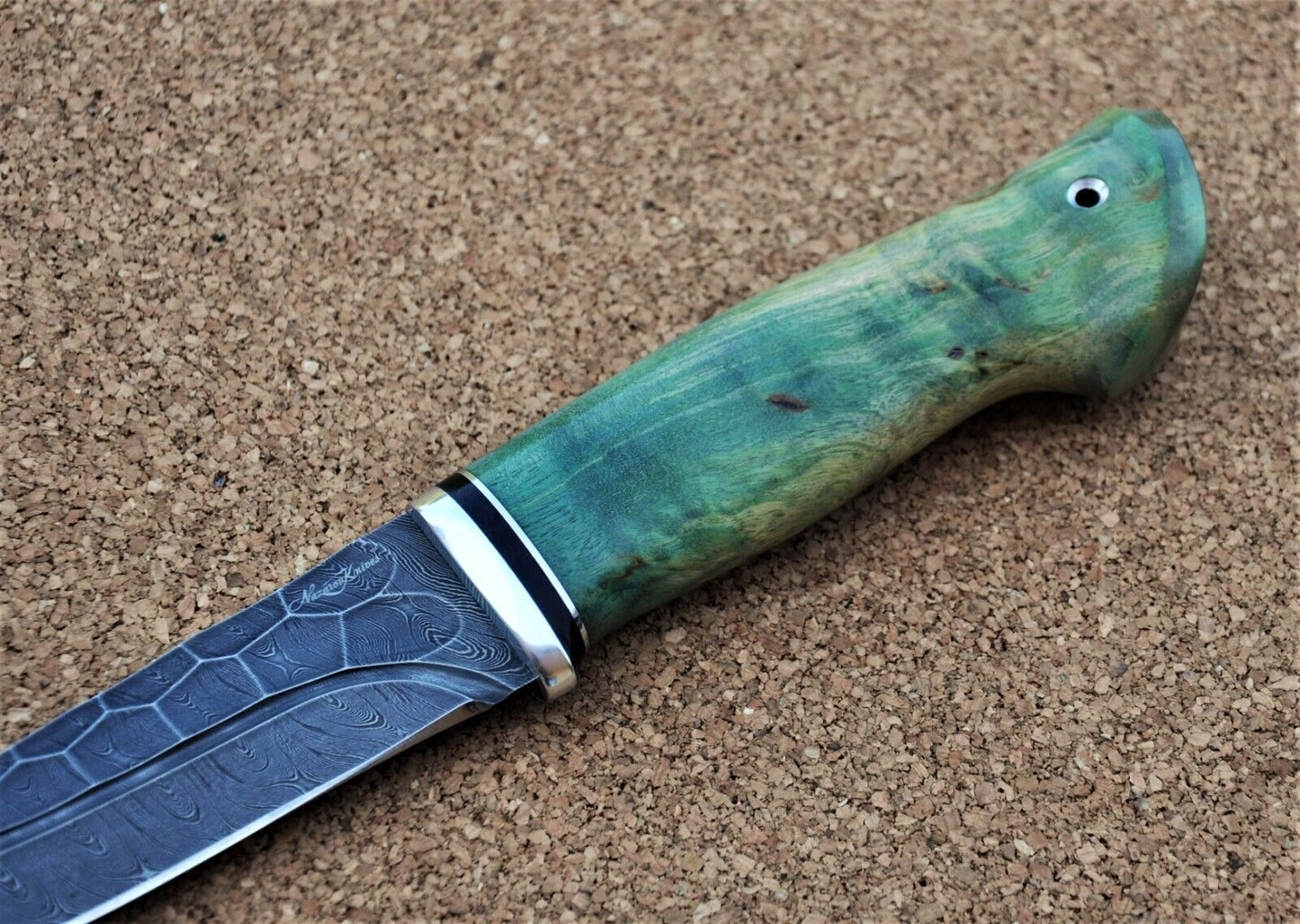 Damaszener Stahl Outdoor Jagd Damast Messer Nazarov Knives Handarbeit HRC62