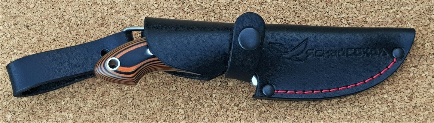 H12MF Full Tang Outdoor Jagd Messer Yasniy Sokol Handarbeit HRC 61 Барс