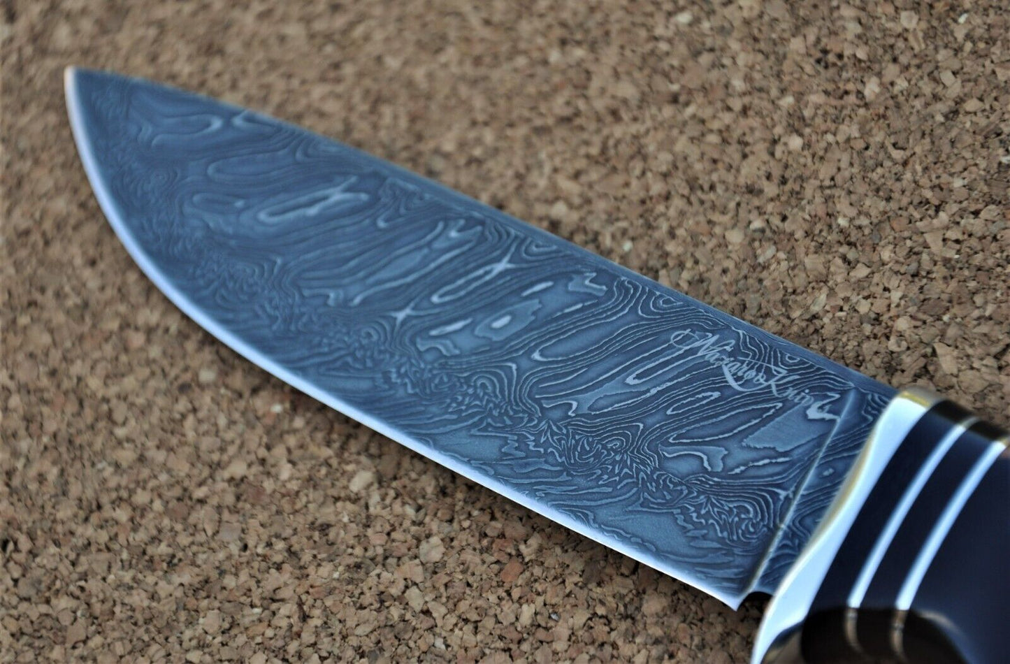 Mosaik Damast Stahl Outdoor Jagd Messer Nazarov Knives Handarbeit HRC62 Нептун