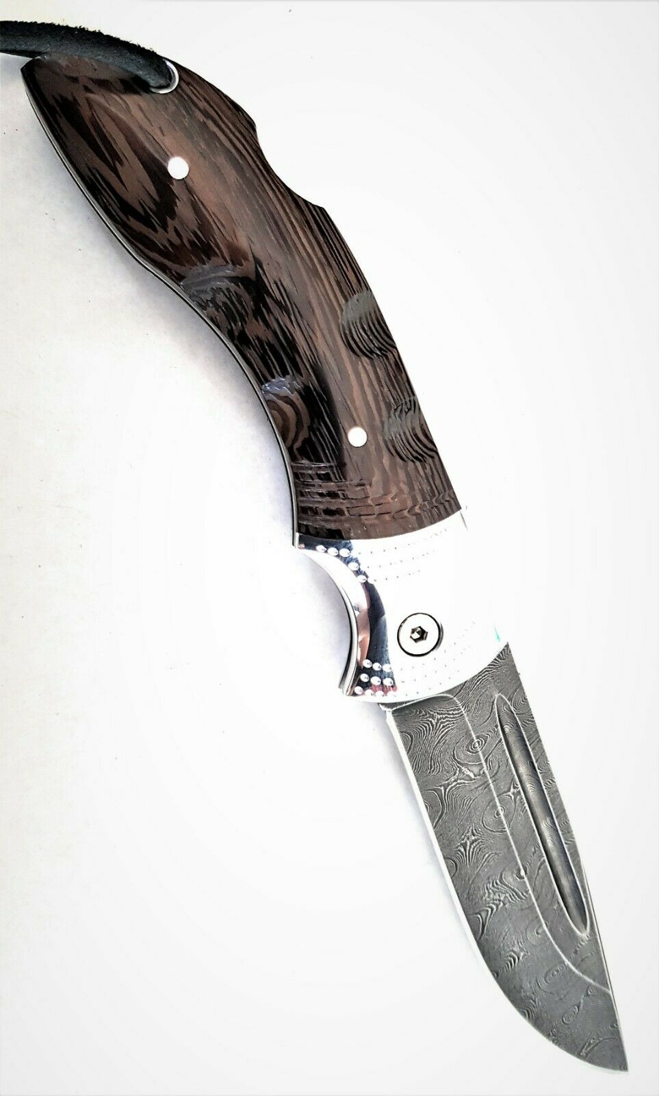 Nazarov Knives Russland DamastStahl Outdoor Филин Klappmesser Handarbeit HRC62
