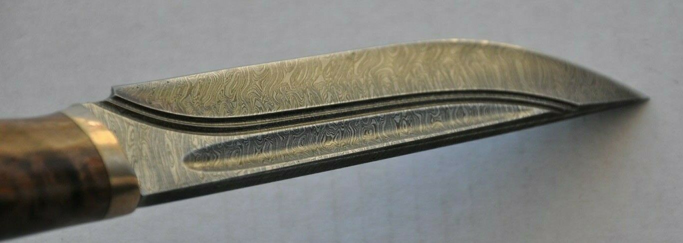 A.Marushin Outdoor Jagdmesser Damast Stahl handarbeit