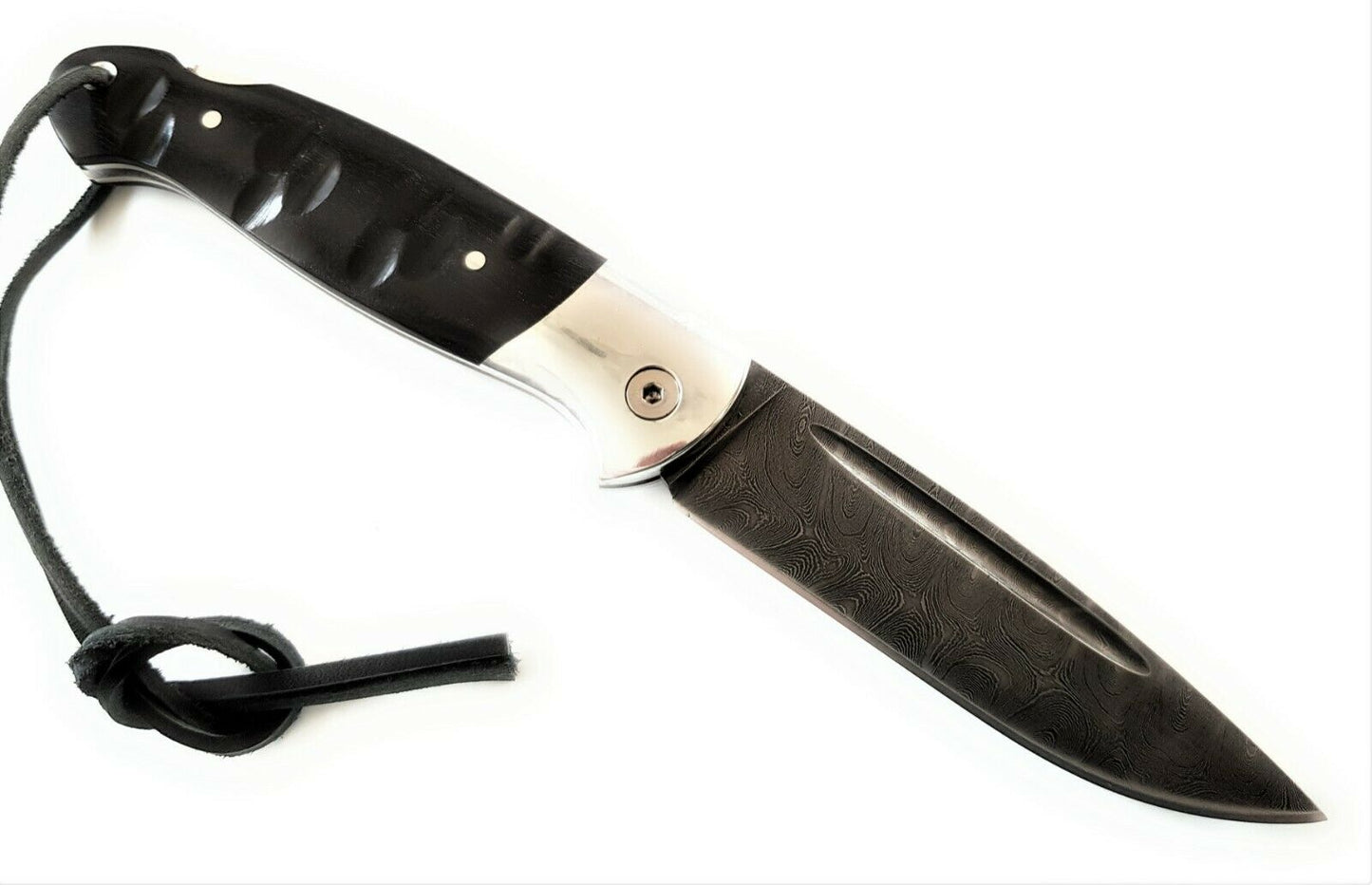 Nazarov Knives Russland Damast Stahl Outdoor Сова Klappmesser Handarbeit HRC62