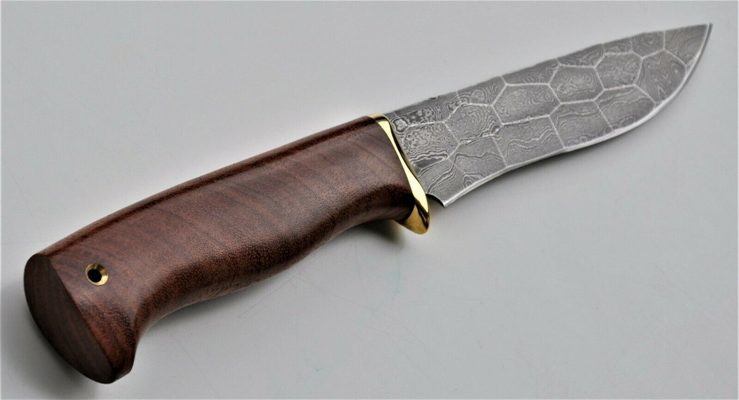 Nazarov Knives Damaszener Stahl Outdoor Jagdmesser