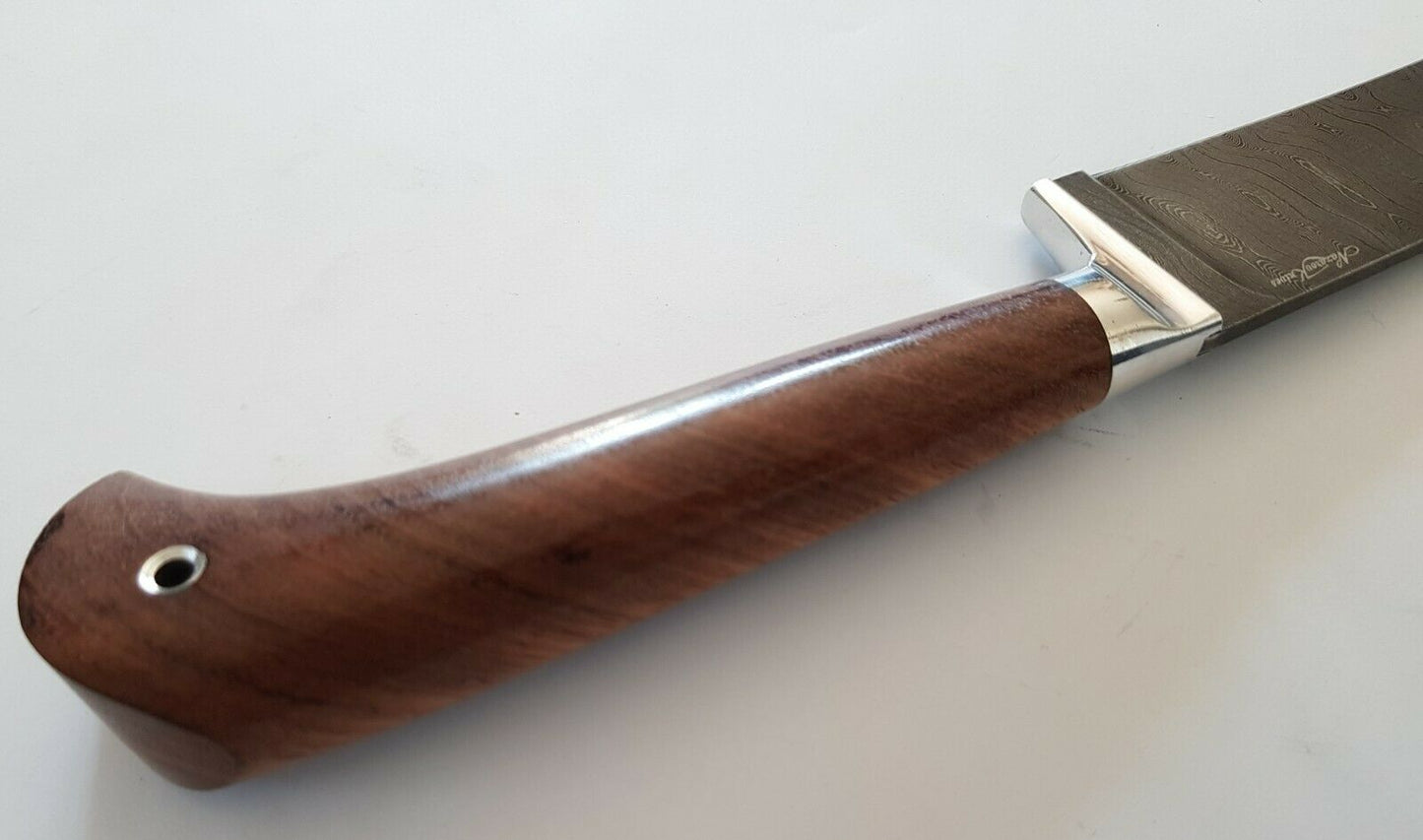 Nazarov Knives Russland Damast Küchenmesser Messer Узбек handarbeit HRC 62