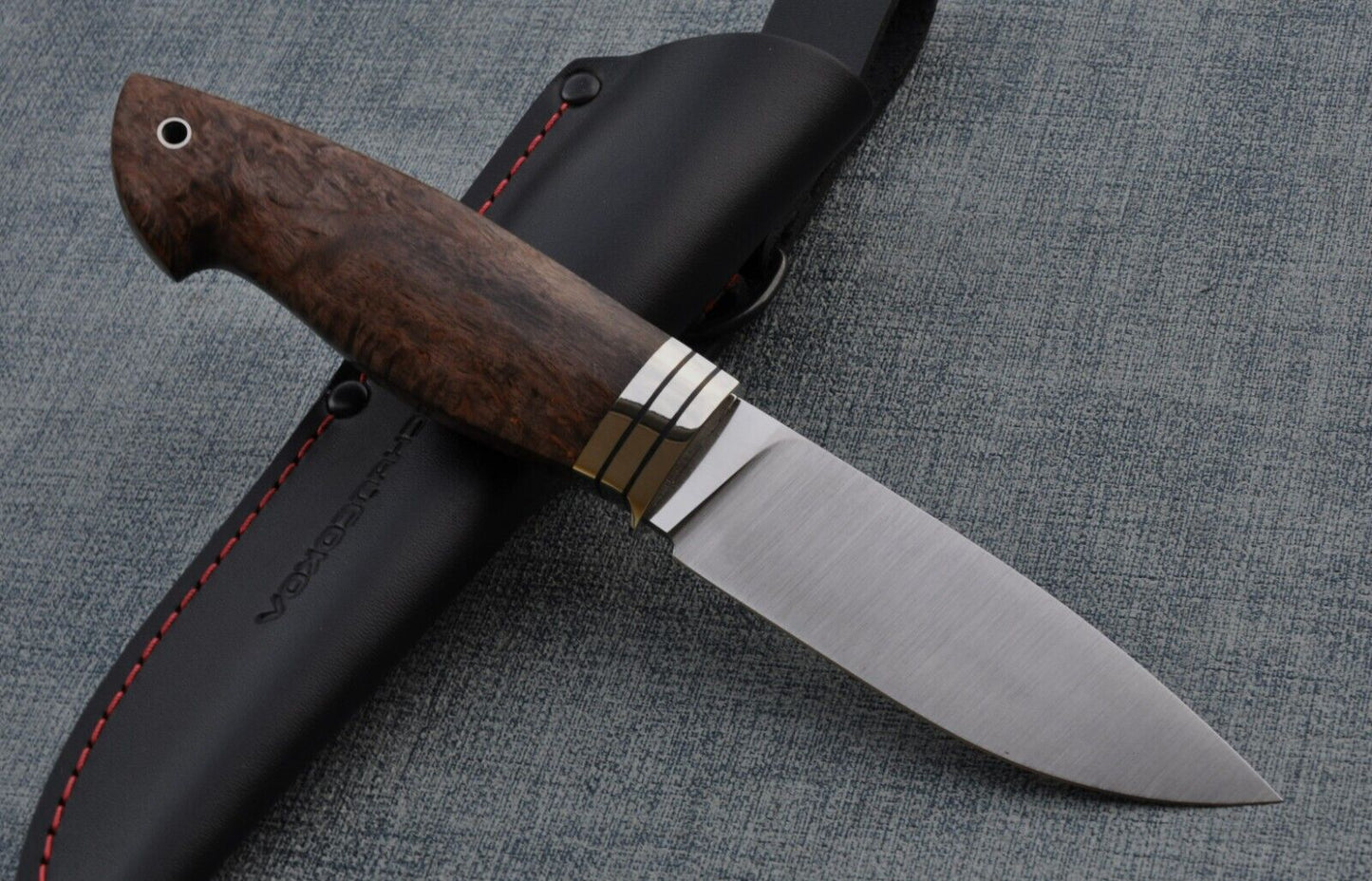 H12MF Stahl Outdoor Jagdmesser Yasniy Sokol Handarbeit
