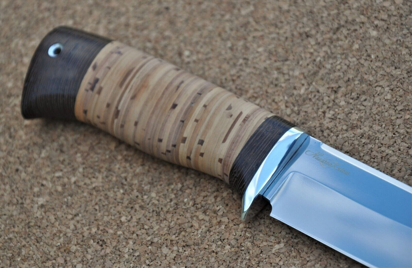 95H18 Stahl Rostfrei Outdoor Jagdmesser Handarbeit Nazarov Knives