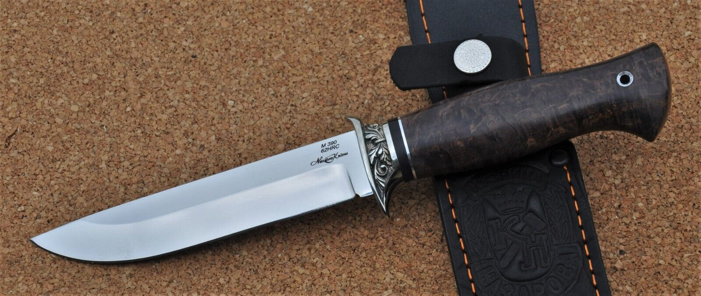 M390 Stahl ROSTFREI Outdoor Messer Nazarov Knives Handarbeit HRC62 Пехотинец