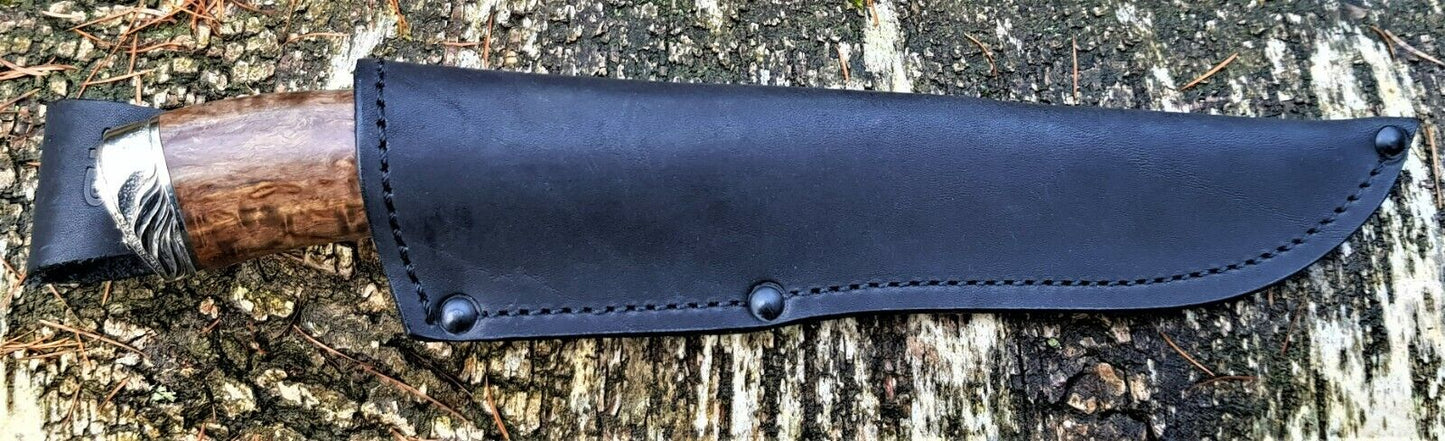 A.Marushin Outdoormesser Damaszener Stahl Handarbeit
