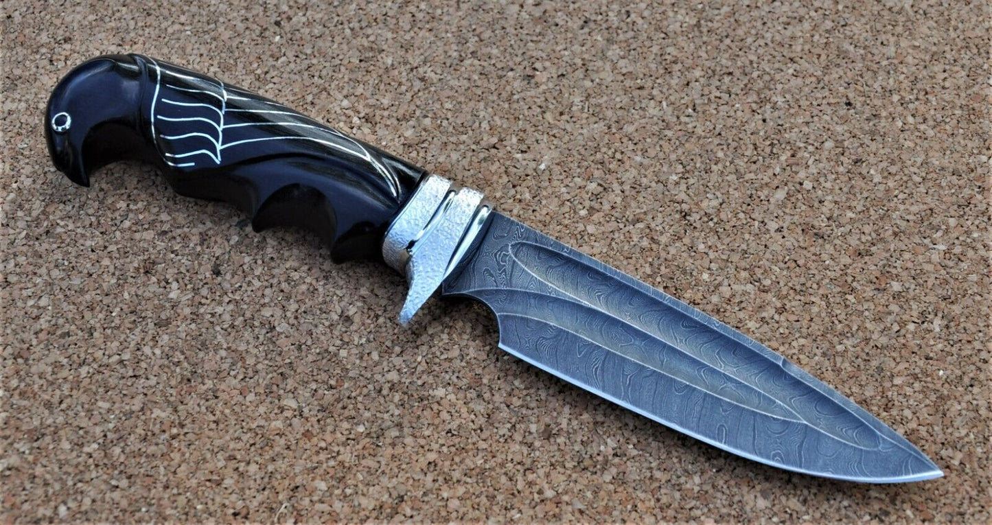 Damaszener Stahl Outdoor DamastMesser Nazarov Knives Handarbeit HRC62 Походный