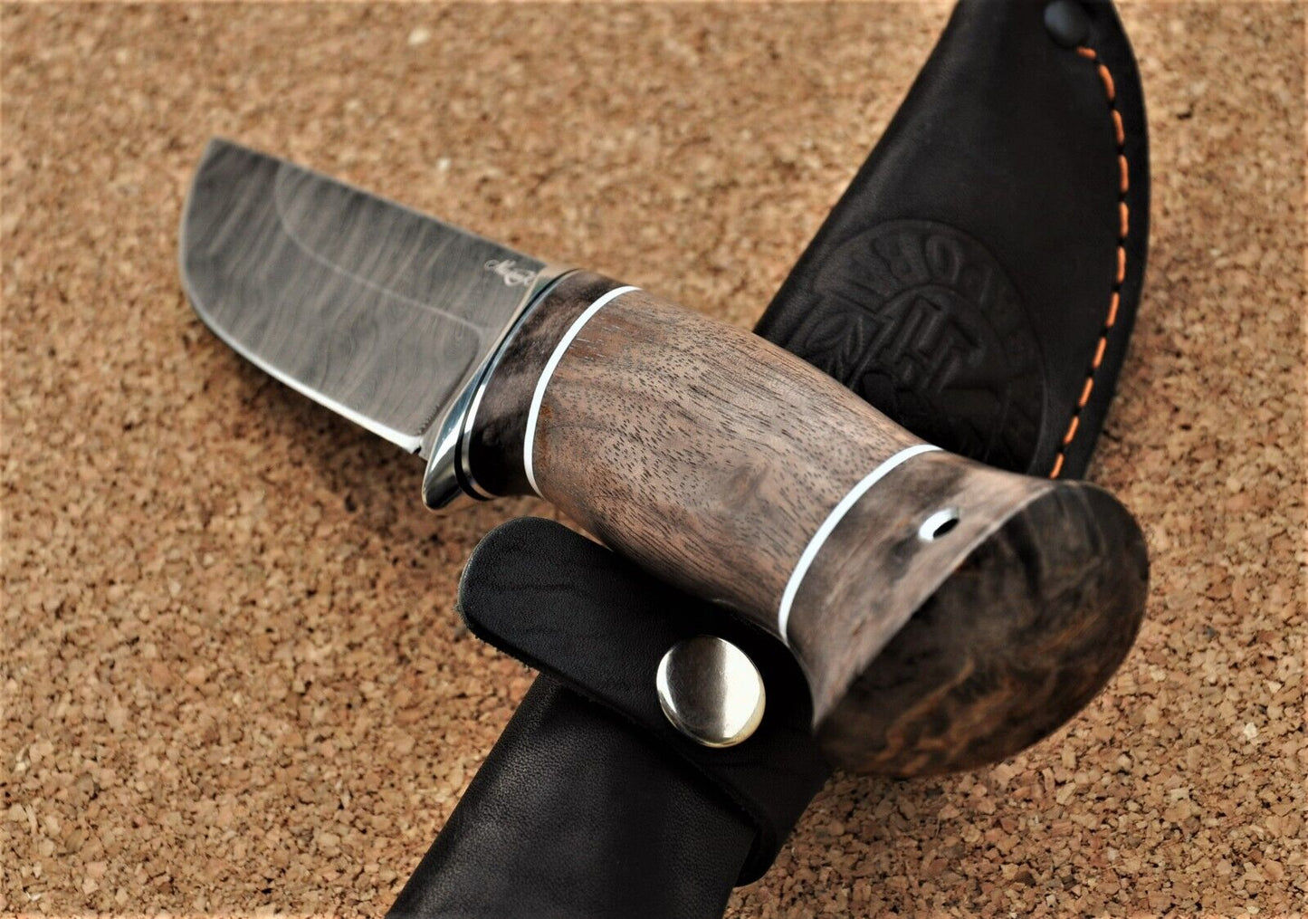 Damaszener Stahl Outdoor Jagd Damast Messer Nazarov Knives Handarbeit HRC62