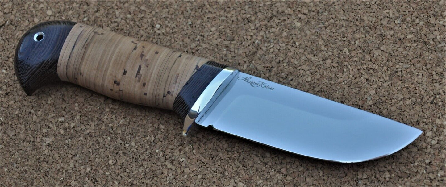 95H18 Stahl Rostfrei Outdoor Jagd Messer Handarbeit Nazarov Knives