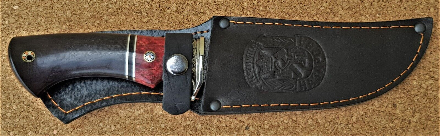 Nazarov Knives Russland Mosaik Damast Stahl Outdoor JagdMesser Handarbeit HRC62