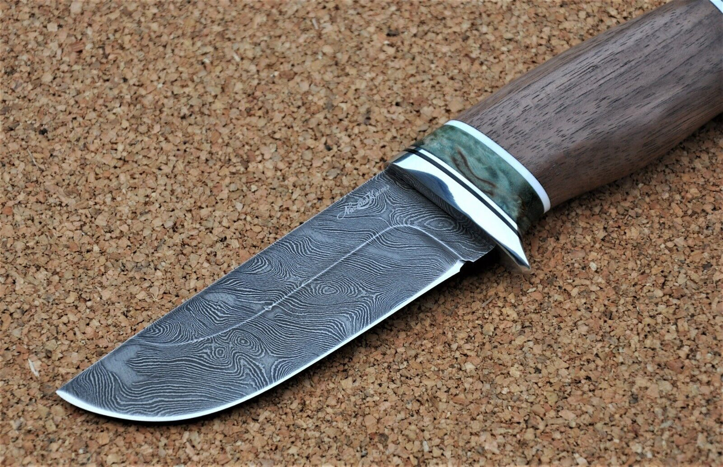 Damaszener Stahl Outdoor Jagd Damast Messer Nazarov Knives Handarbeit HRC62