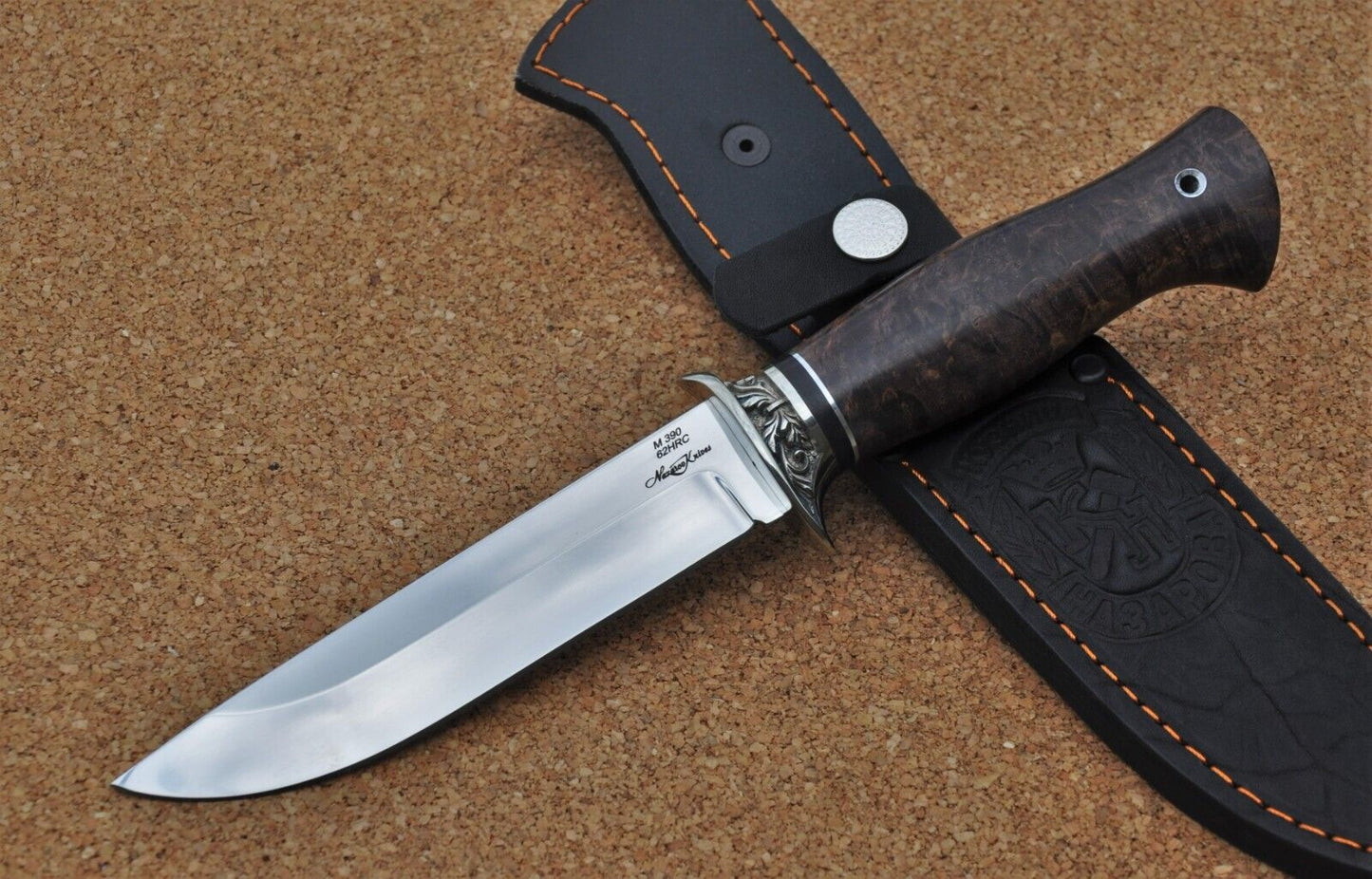 M390 Stahl ROSTFREI Outdoor Messer Nazarov Knives Handarbeit HRC62 Пехотинец