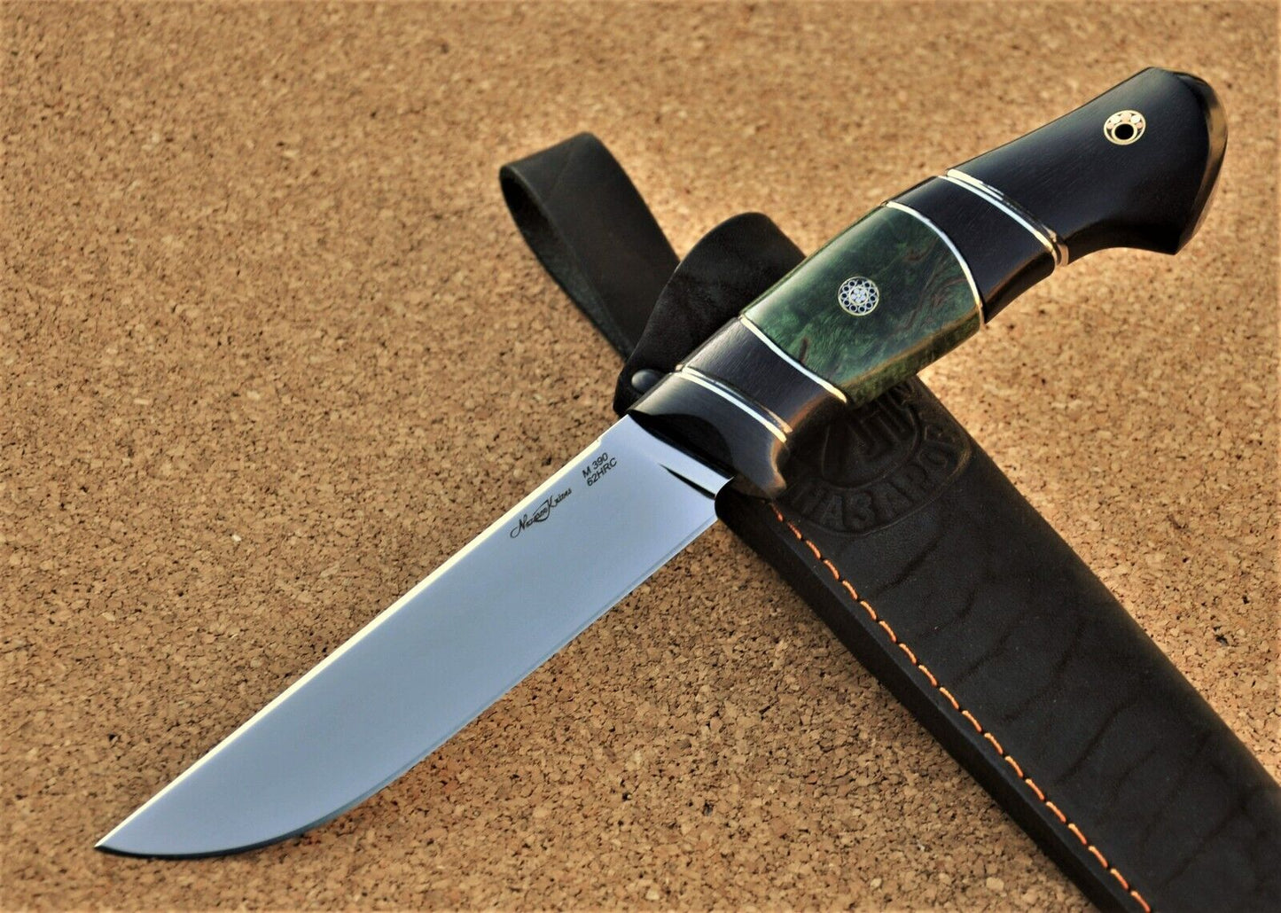 M390 Stahl ROSTFREI Outdoor Jagd Messer Nazarov Knives Handarbeit HRC62 Овод