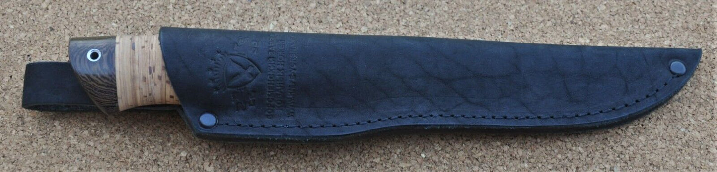 Damaszener Stahl Outdoor Jagdmesser Nazarov Knives Handarbeit