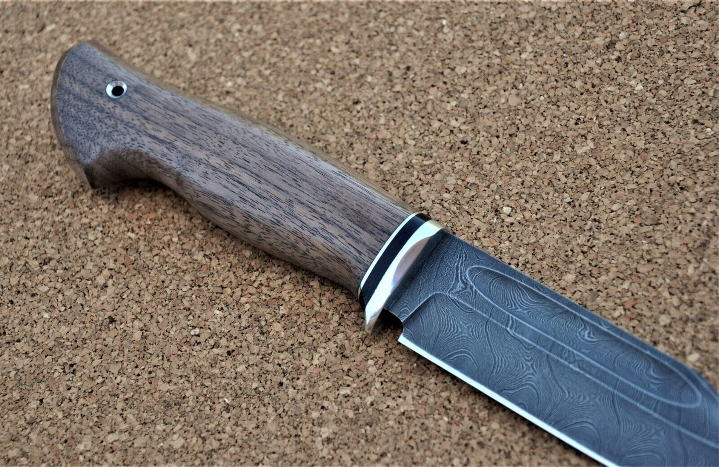 Damaszener Stahl Outdoor Jagd Damast Messer Nazarov Knives Handarbeit HRC62